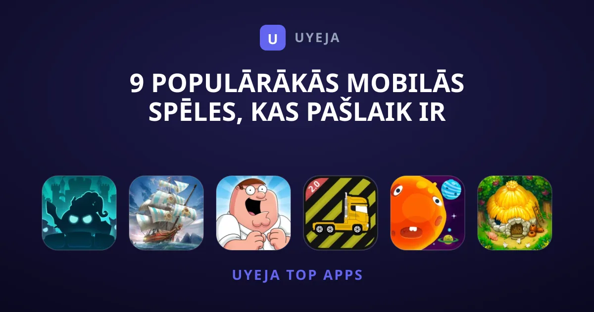 9 Populārākās Mobilās Spēles, Kas Pašlaik Ir Trendā